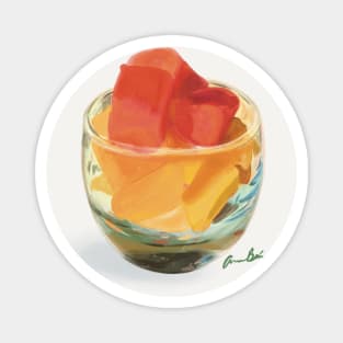 Fruit Cup Magnet